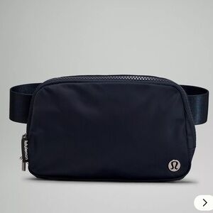 SOLD lululemon Navy Belt Bag